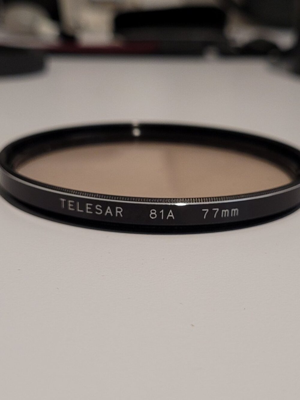 Telesar 81A  77MM Lens warm tint